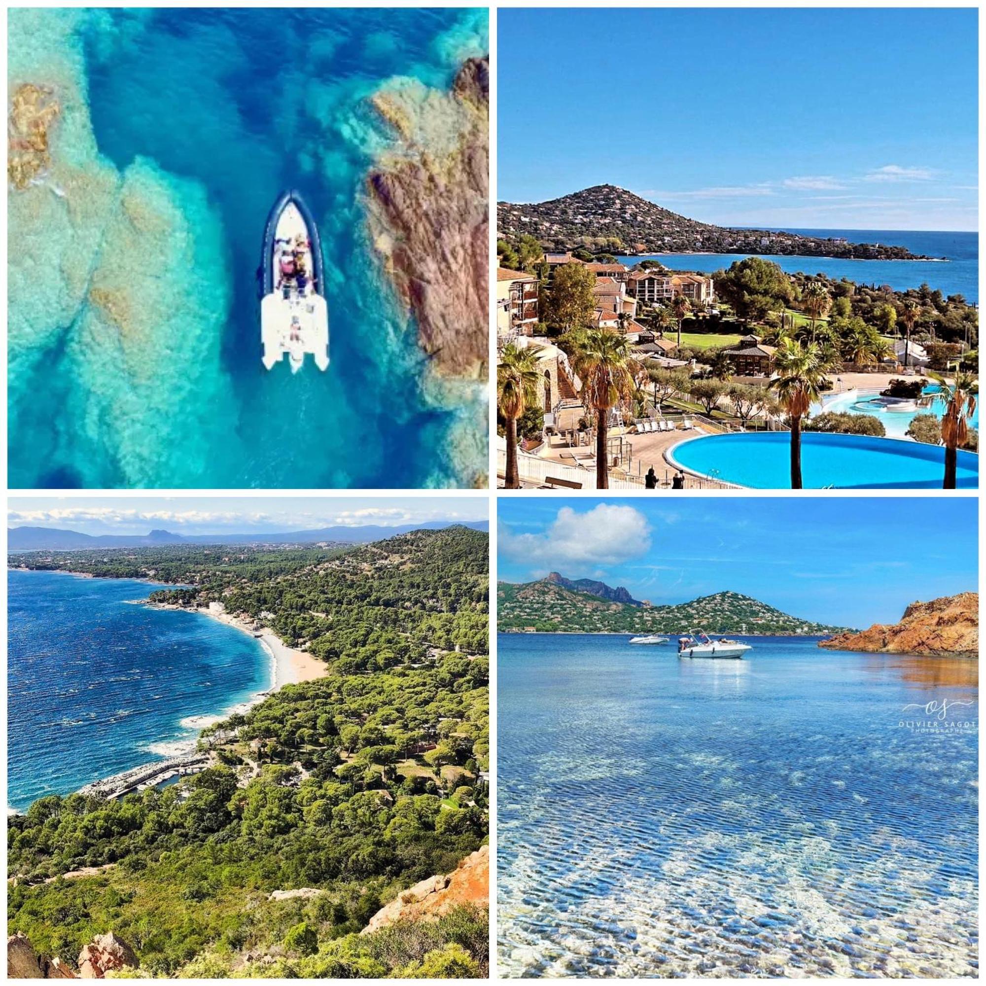 T2 En Rez De Jardin Privatif Cloture , Cap Esterel Pierre Et Vacances ,Piscine Chauffee Des Le 05 Avril Au 02 Novembre Saint-Raphaël Extérieur photo